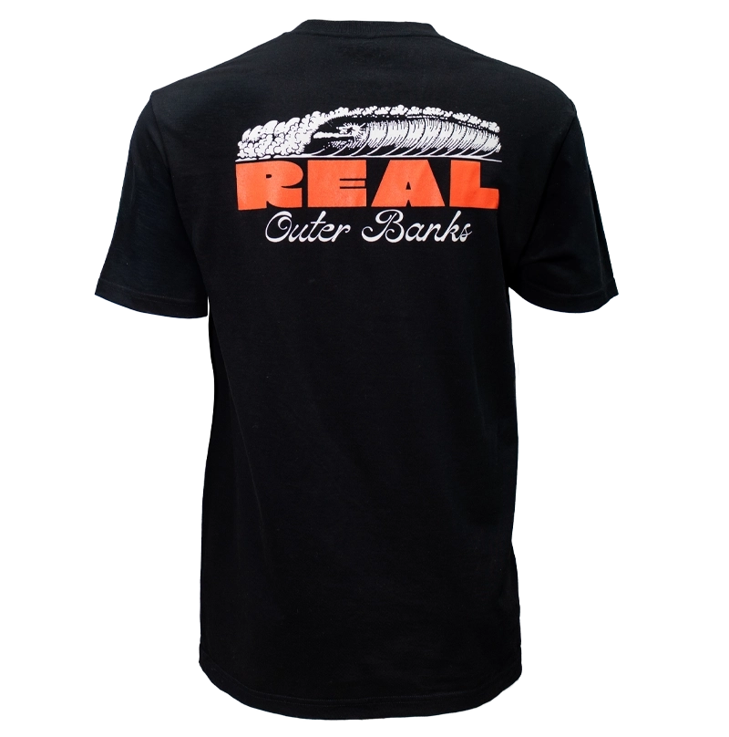 REAL Taking Flight Tee-Black