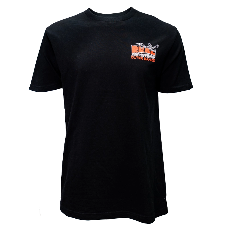 REAL Taking Flight Tee-Black