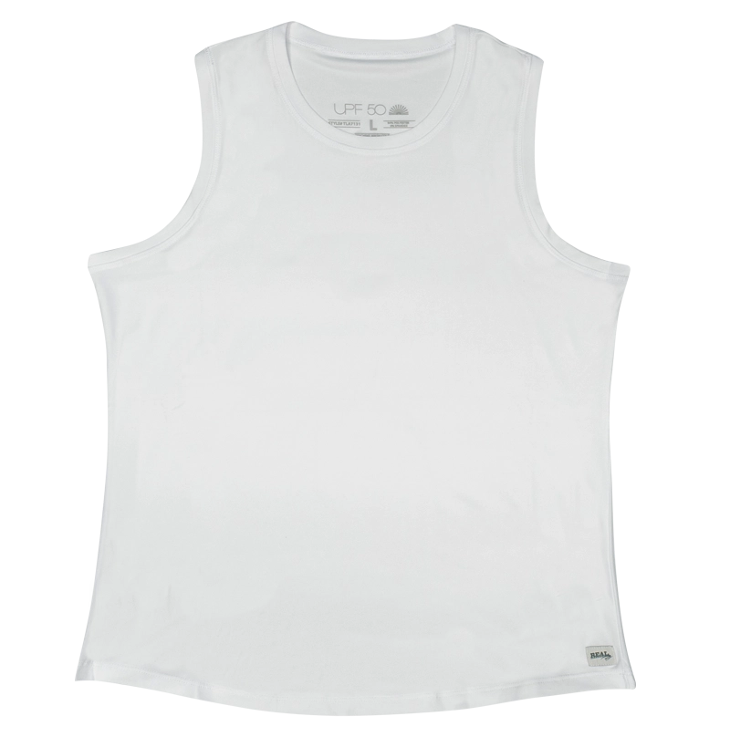 REAL Talia Tank-White