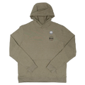 REAL Silva Hooded L/S Shirt-Heather Coffee