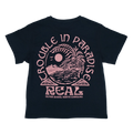 REAL Trouble In Paradise Tee-Harbor Blue