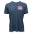 REAL Trouble In Paradise Tee-Petrol Blue
