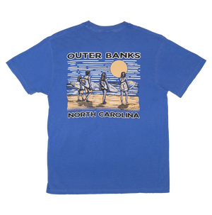 REAL Vintage Coastal Tee-Flo Blue