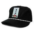 REAL Vintage Lighthouse Patch Hat-Black