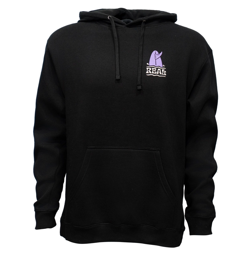 REAL Wave Reaper Sweatshirt-Black