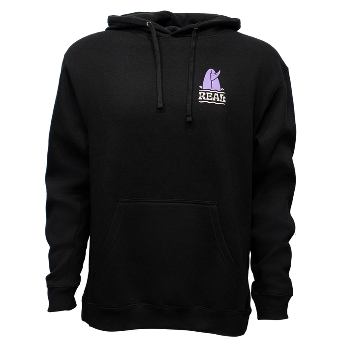 REAL Wave Reaper Sweatshirt-Black