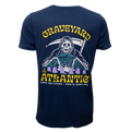 REAL Wave Reaper Tee-Navy