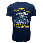 REAL Wave Reaper Tee-Navy