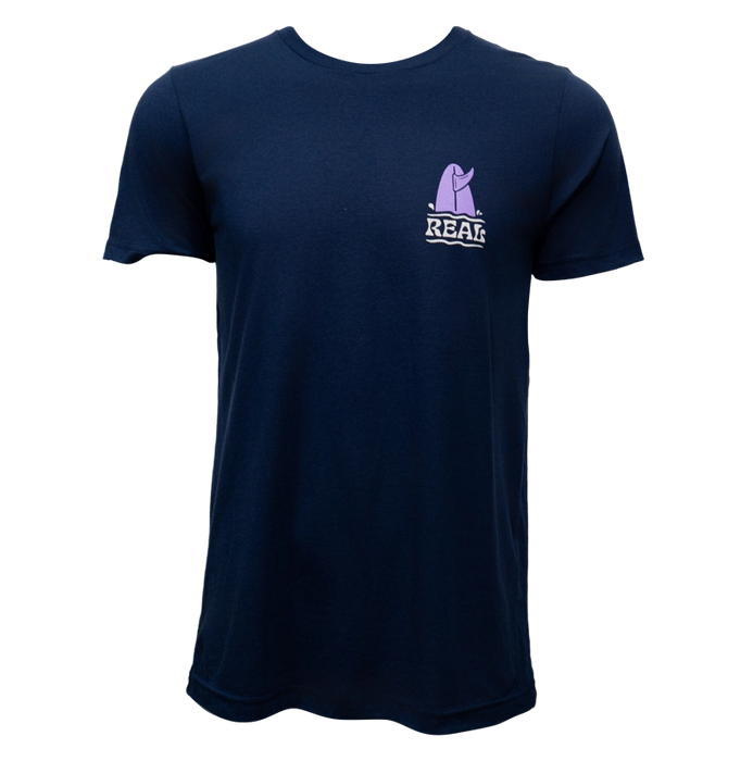 REAL Wave Reaper Tee-Navy