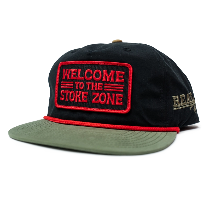 REAL Welcome to the Stoke Zone Hat-Black/Biscuit/Loden/Red