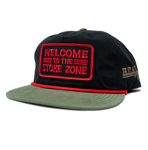 REAL Welcome to the Stoke Zone Hat-Black/Biscuit/Loden/Red