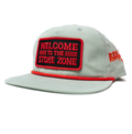REAL Welcome to the Stoke Zone Hat-Seafoam/Red