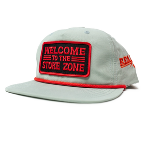 REAL Welcome to the Stoke Zone Hat-Seafoam/Red