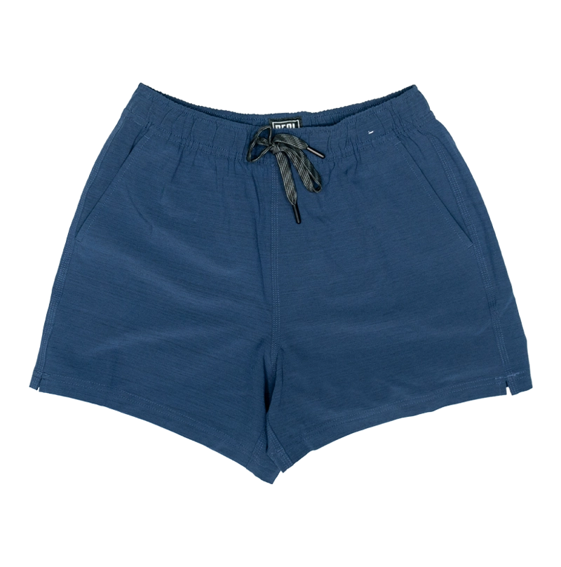 REAL Wmn's Daily Hybrid Volley Shorts-Indigo