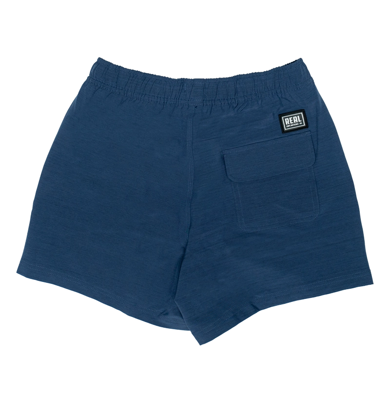REAL Wmn's Daily Hybrid Volley Shorts-Indigo