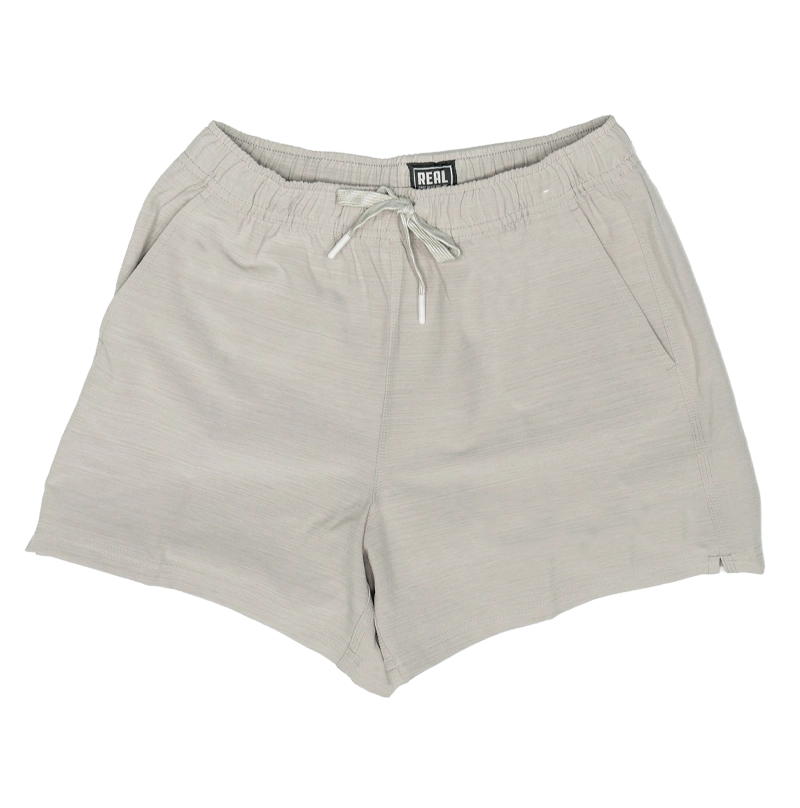 REAL Wmn's Daily Hybrid Volley Shorts-Stone