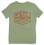 REAL Wmn's Shred Supply Tee-Sage