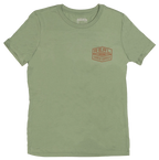 REAL Wmn's Shred Supply Tee-Sage