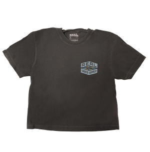 REAL Wmn's Shred Supply Multi Crop Tee-Pepper