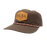 REAL Work Badge Leather Patch Hat-Bracken Wax Canvas