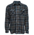 REAL Bruce Fleece L/S Shirt-Black