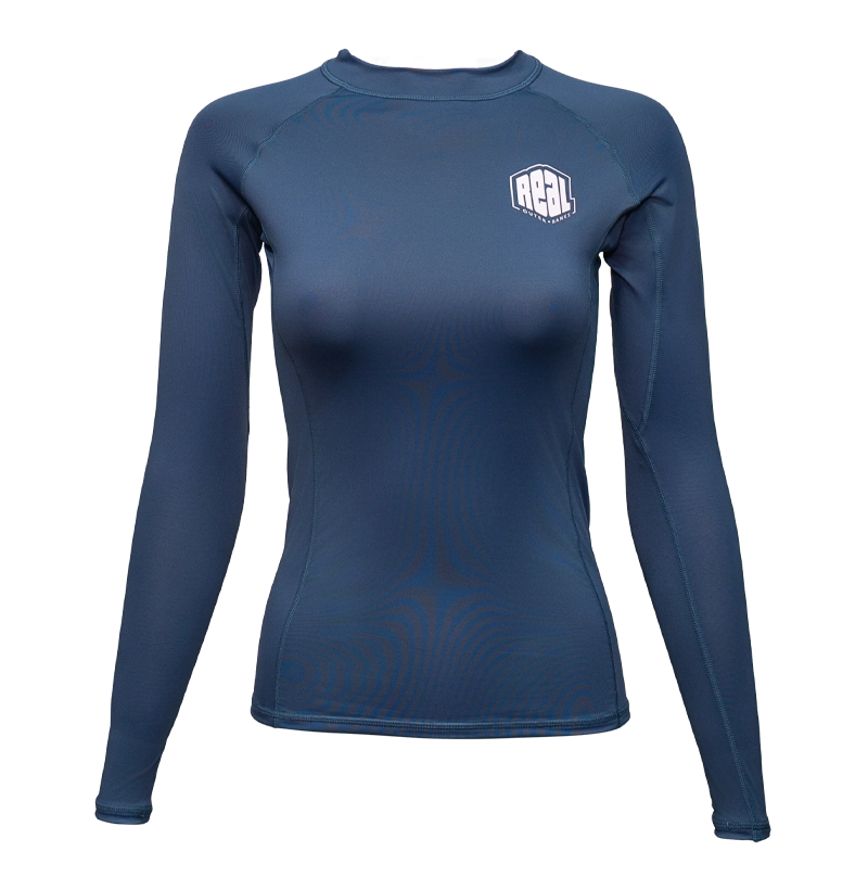 REAL Wmn's Fuse L/S Rashguard-Pacific