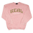 REAL Balboa Felt Crew Sweatshirt-Rose