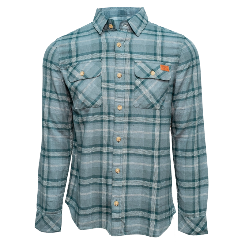 REAL Burrow L/S Shirt-Teal