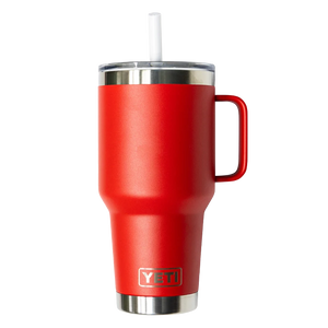REAL x YETI Rambler 35 oz Straw Mug-Rescue Red