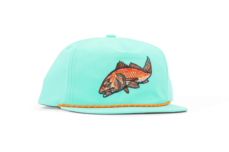 Bajio Redfish Performance Hat-Light Teal