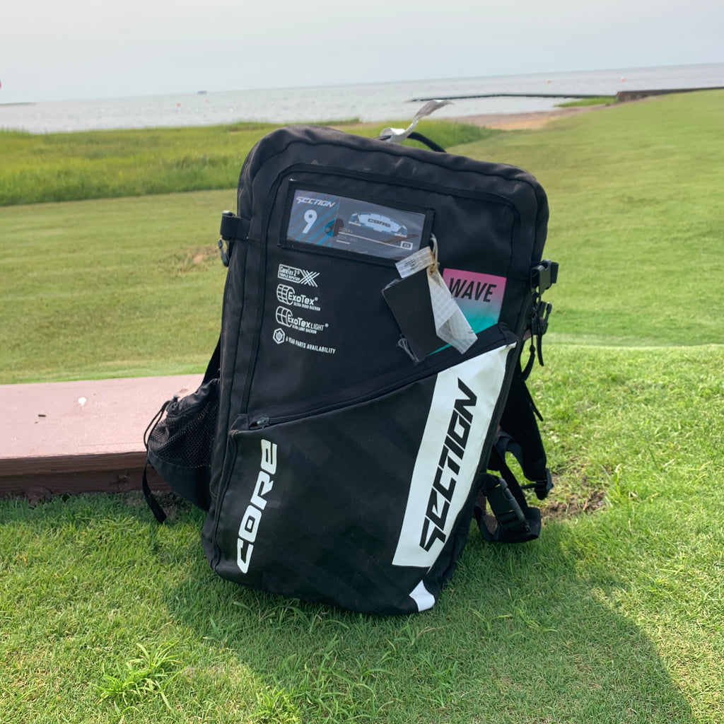 USED Core Section 4 Wave Kite-9m-White