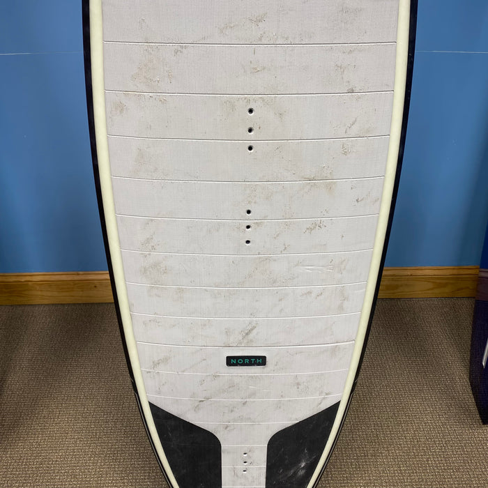 USED 2023 North Charge Kitesurf Board-White-5'7"