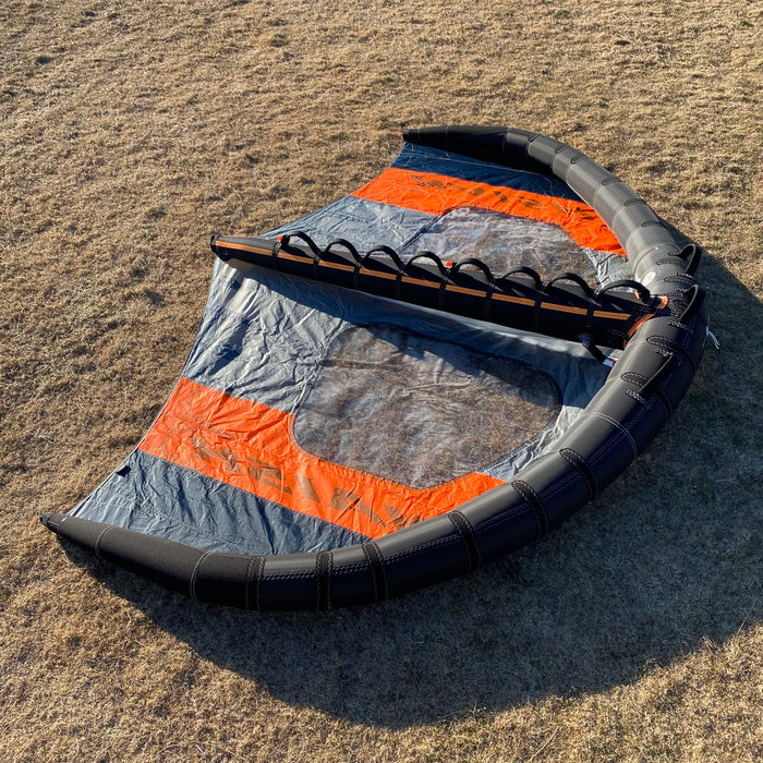 USED 2020 Naish S25 Wing Surfer- Blue/Orange/Grey-3.6m