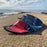 USED 2020 Naish Pivot Kite-14m-Grey/Teal/Red