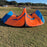 USED Naish S25 Pivot Kite-14m-Deep Blue/Blue/Orange
