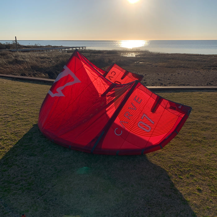 USED 2021 North Carve Kite-7m-Sunset Red