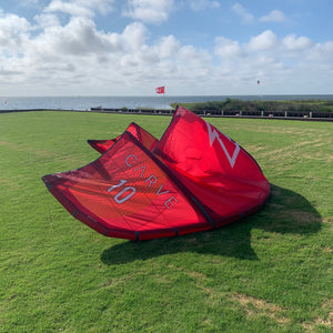 USED 2021 North Carve Kite-10m-Sunset Red