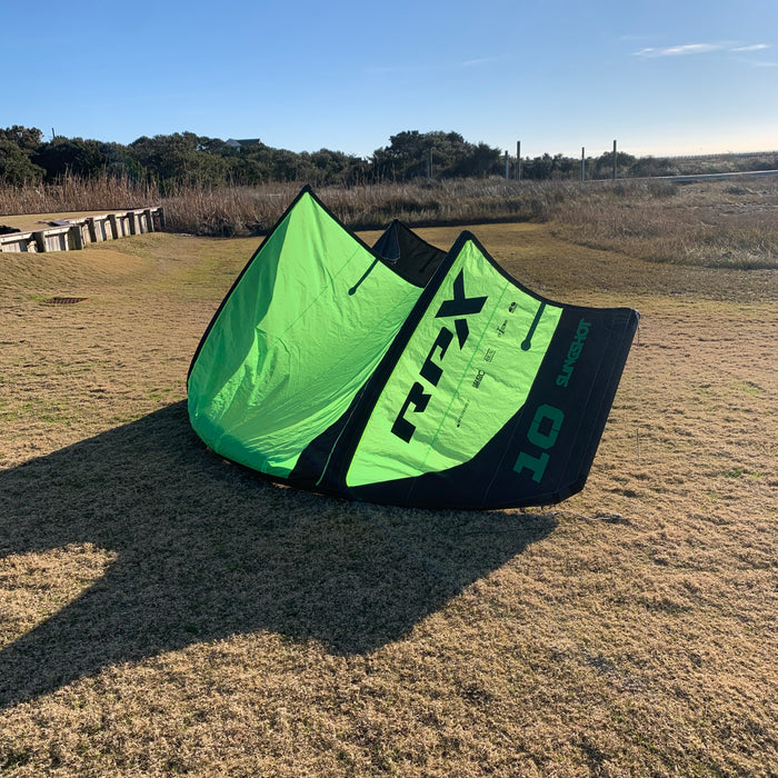USED Slingshot RPX V1 Kite-10m-Green