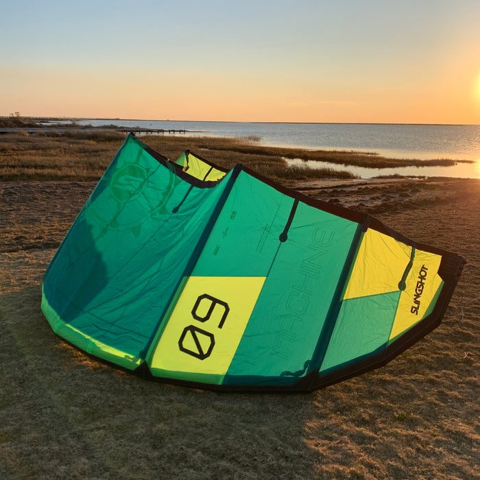 USED Slingshot Machine V1 Kite9mGreen — REAL Watersports