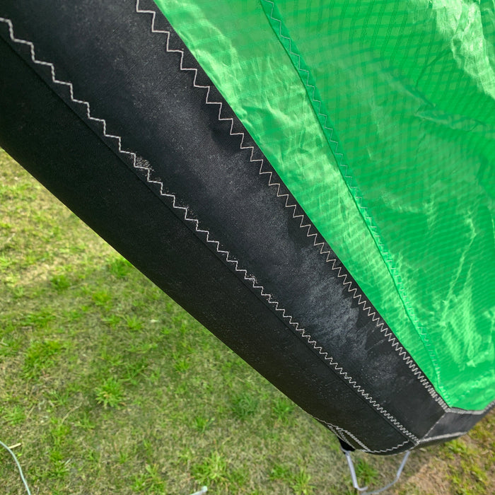 USED Ozone Alpha V2 Kite-8m-Bright Green/White