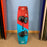 USED 2022 North Astra Kiteboard-132cm w/Straps-Aqua/Ruby