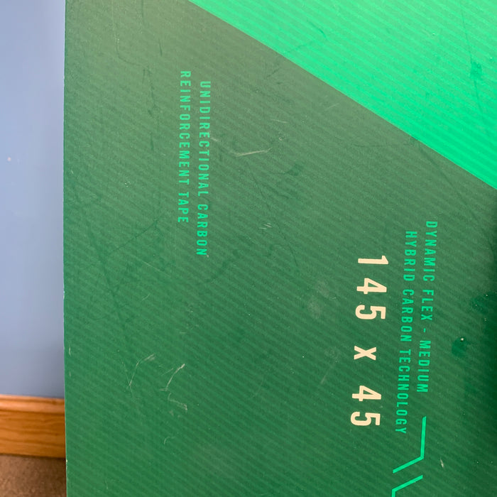 USED 2022 North Trace Kiteboard-145cm w/Straps-Marine Grn