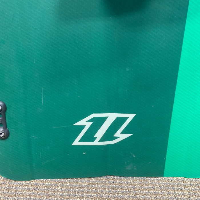 USED 2022 North Trace Kiteboard-145cm w/Straps-Marine Grn