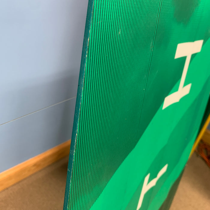 USED 2022 North Trace Kiteboard-145cm w/Straps-Marine Grn