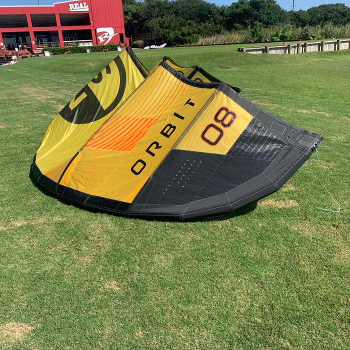 USED 2024 North Orbit Kite-8m-Sunset Yellow