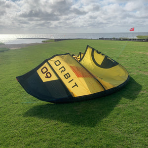 USED 2024 North Orbit Kite-9m-Sunset Yellow