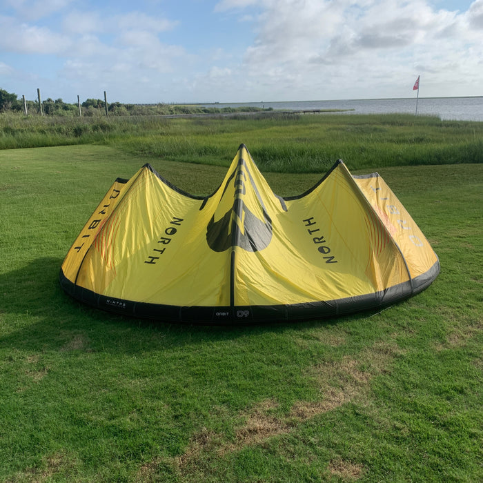 USED 2024 North Orbit Kite-9m-Sunset Yellow