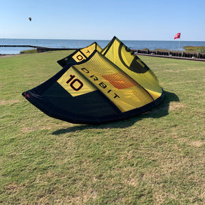 USED 2024 North Orbit Kite-10m-Sunset Yellow