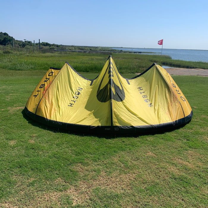 USED 2024 North Orbit Kite-10m-Sunset Yellow