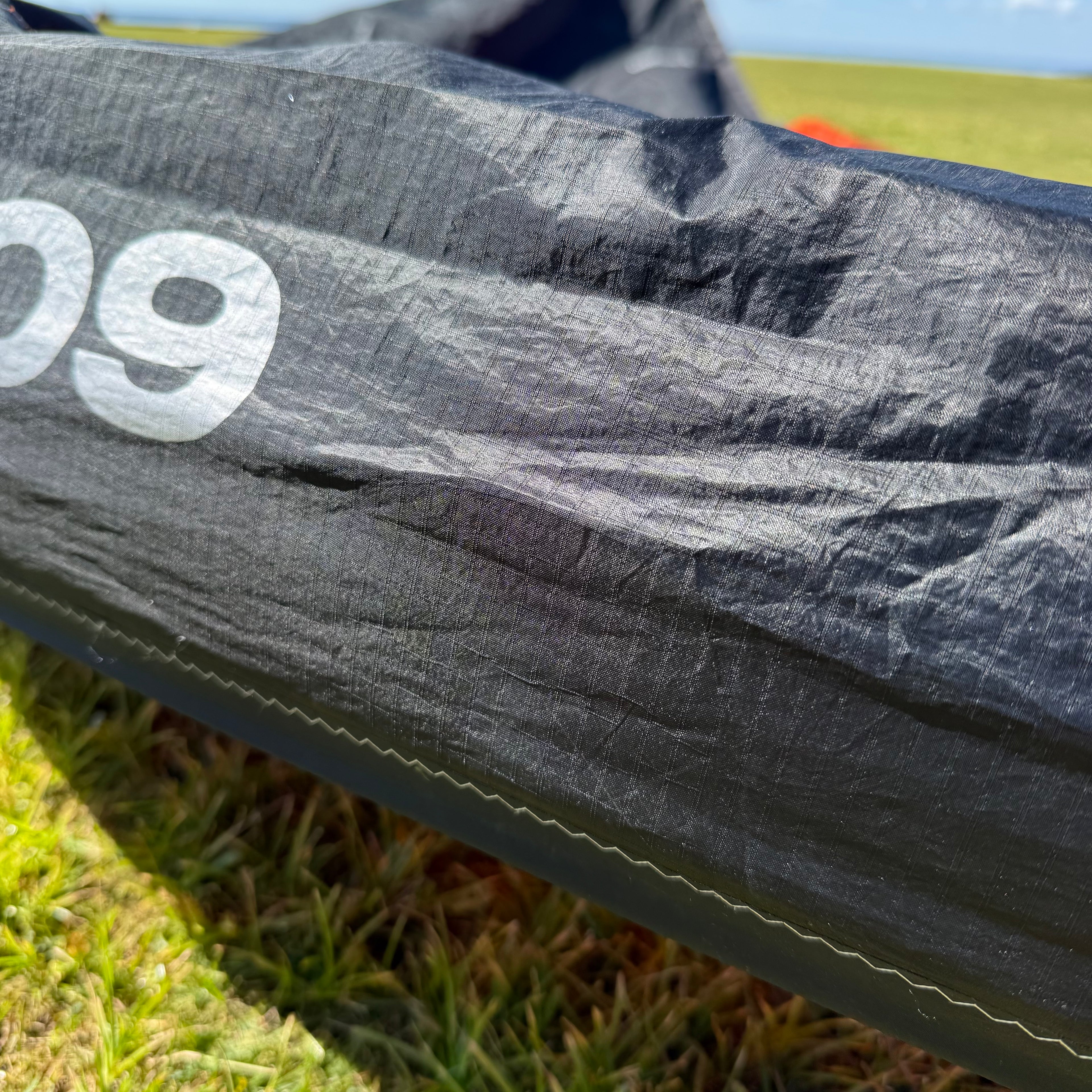 USED Slingshot UFO V3 Kite-9m-Black/Orange